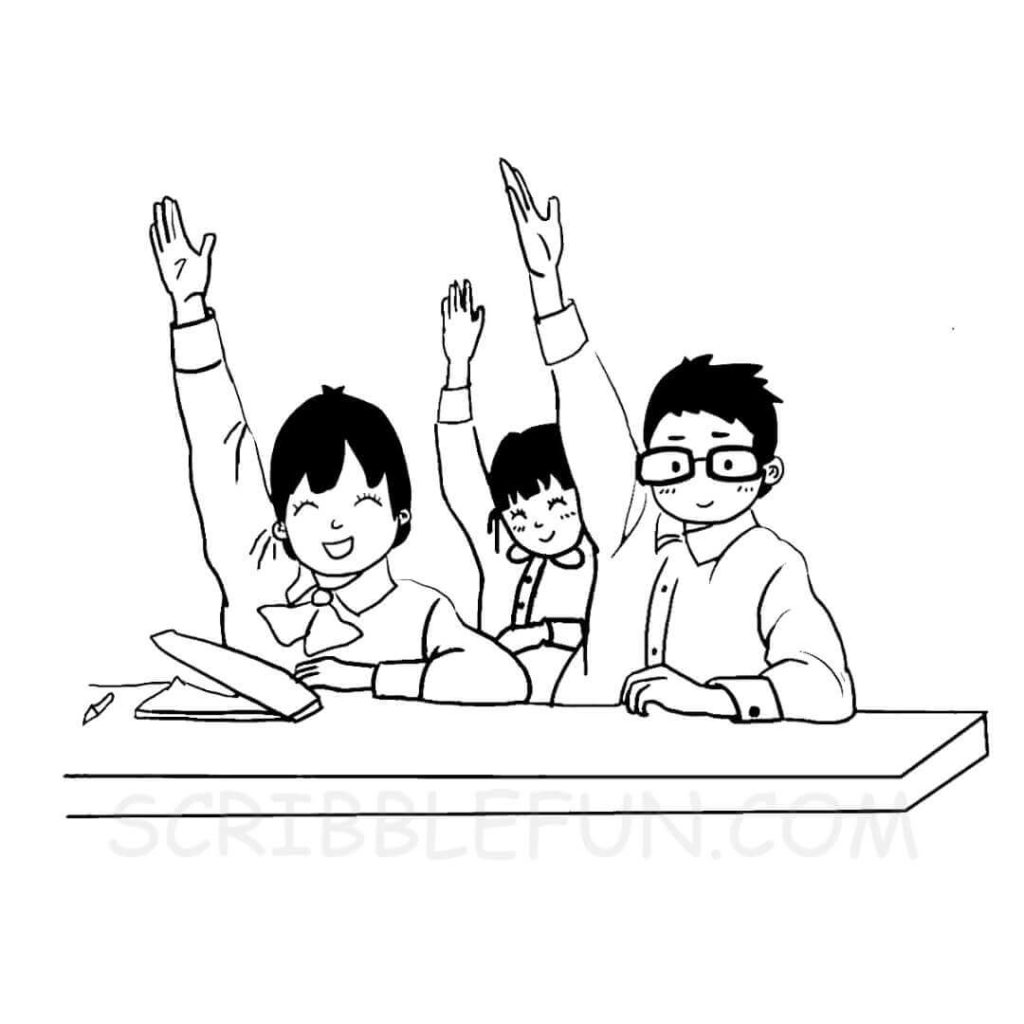 Class Coloring Pages