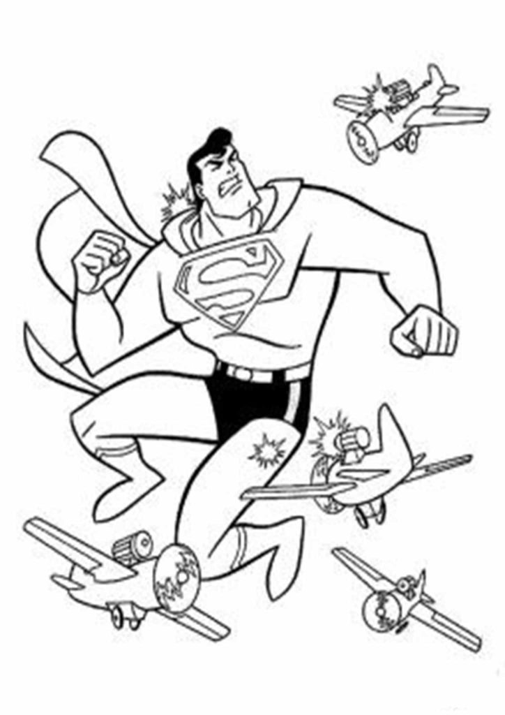 35 Free Superman Coloring Pages Printable – ScribbleFun