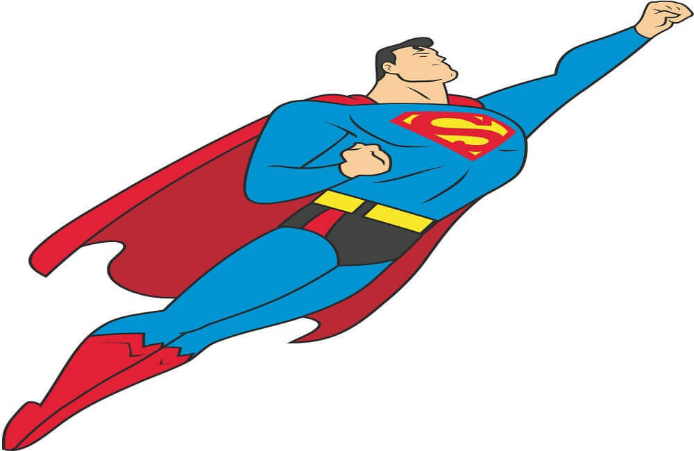 Superman coloring pages for kids