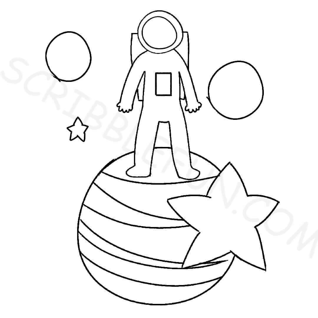 32 Free Astronaut Coloring Pages Printable