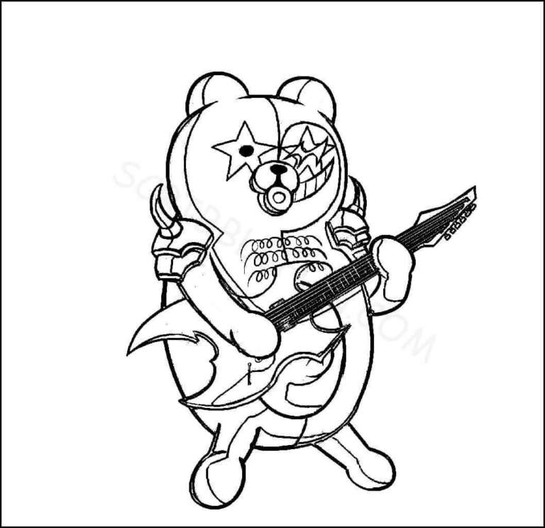 Free Printable Danganronpa Coloring Pages