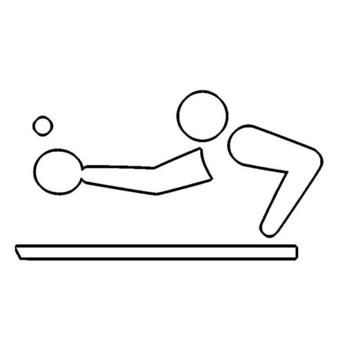 Summer Olympic Coloring Page Table Tennis