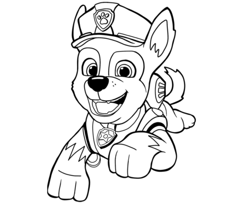 Free Printable Paw Patrol Coloring