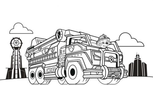 pouch ligegyldighed udsagnsord Free Printable Paw Patrol The Movie Coloring Pages