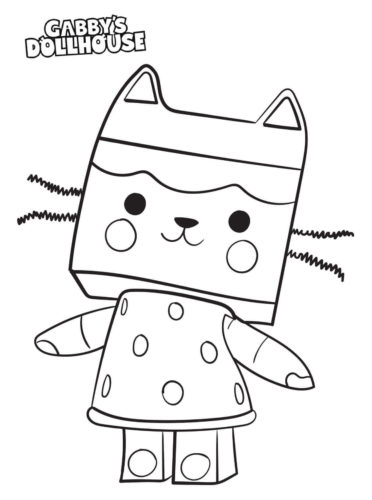 28 Gabby Dollhouse Coloring Pages MeliNurlina