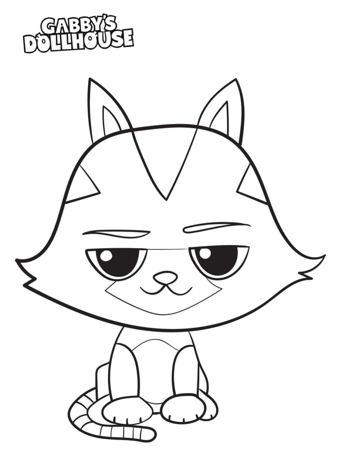 10 Free Gabby s Dollhouse Coloring Pages Printable