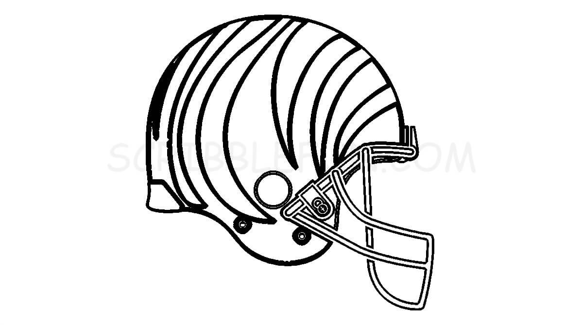 Cincinnati Bengals 1990 coloring page