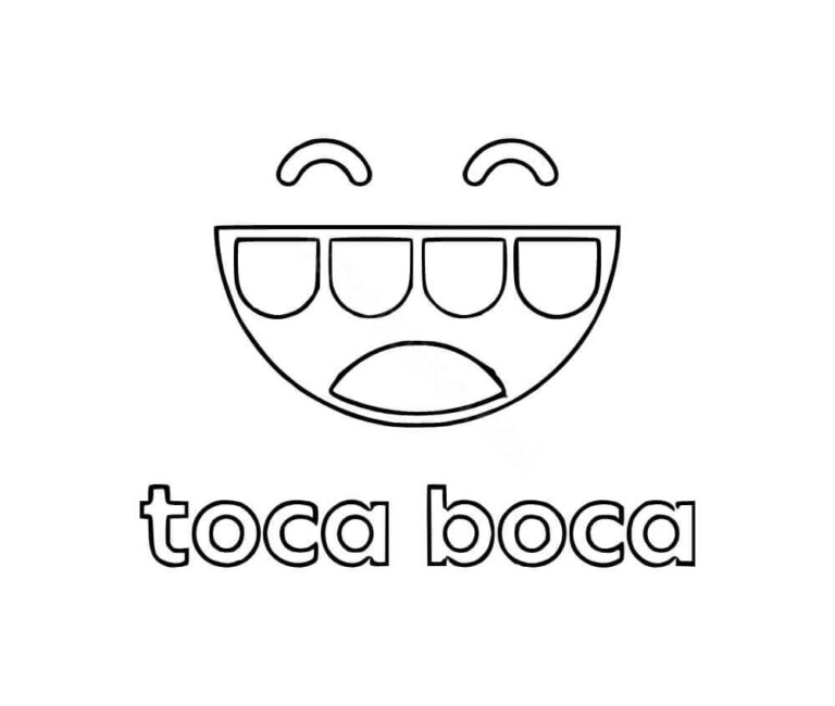 Free Printable Toca Boca Coloring Pages